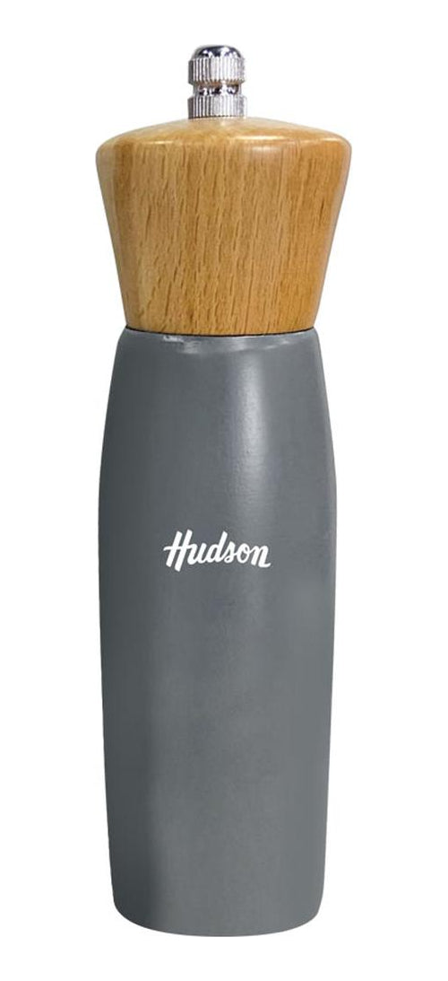 Molinillo De Madera Hudson Laqueado Color Gris 20 Cm