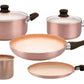 Set 5 Piezas De Cobre Antiadherente Ceramico Hudson