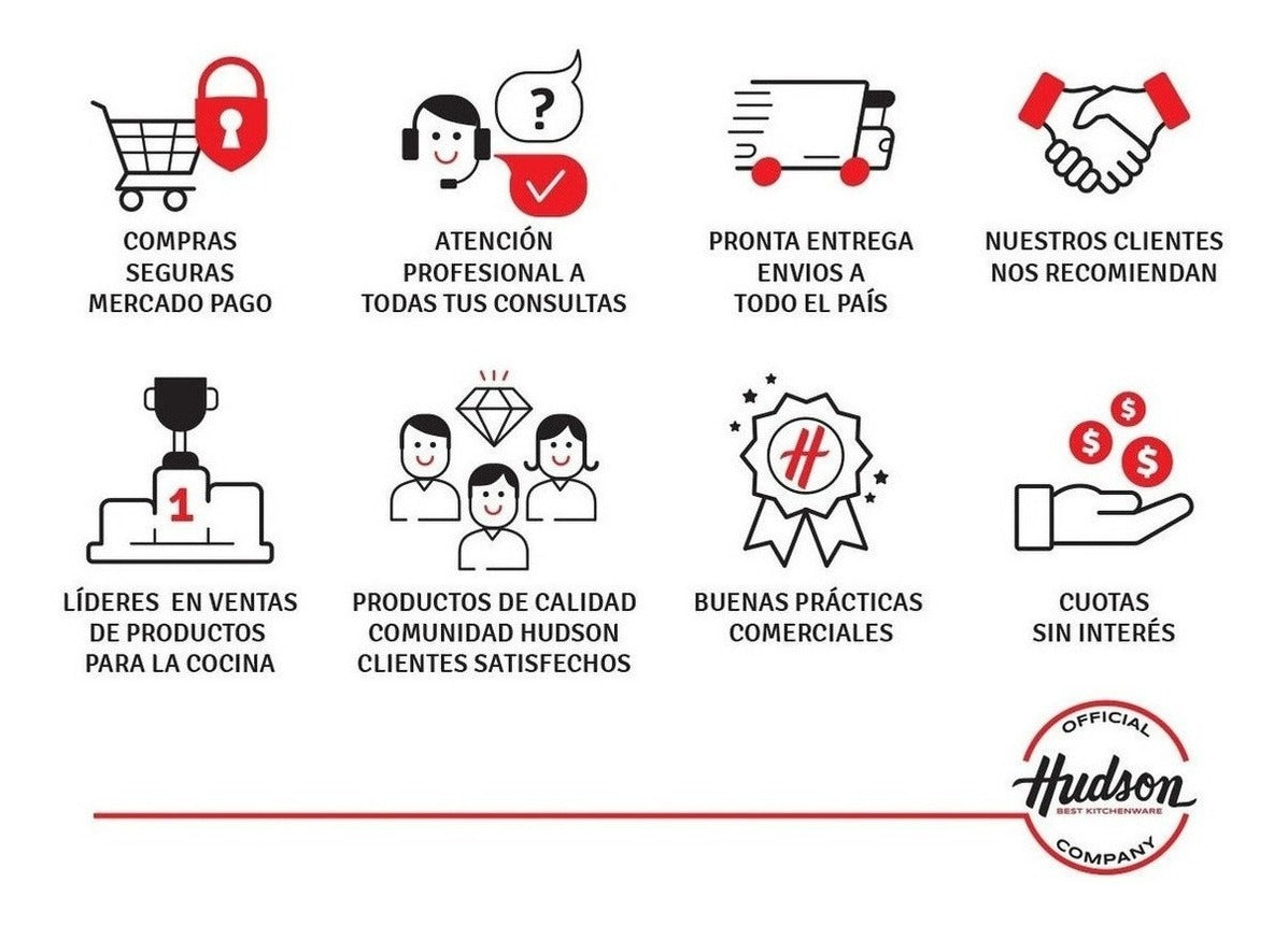 Caldera Silbadora Hudson Acero Inoxidable Pava 1.5 Litros
