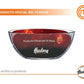 Ensaladera Bowl De Vidrio Hudson 23 X 11 Cm