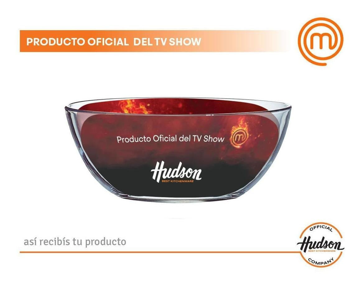 Ensaladera Bowl De Vidrio Hudson 23 X 11 Cm