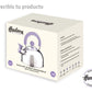 Caldera Silbadora Hudson Acero Inoxidable Pava 1.5 L Violeta