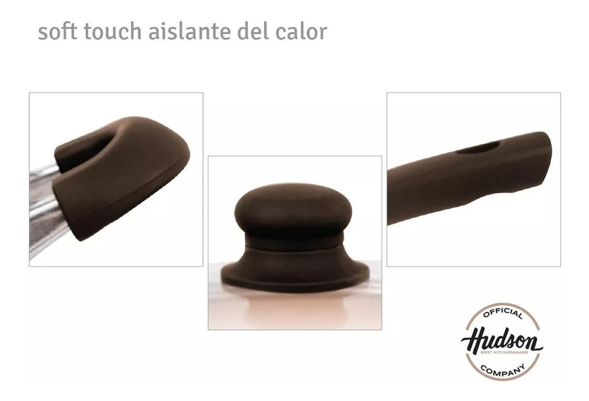 Set 5 Piezas De Cobre Antiadherente Ceramico Hudson